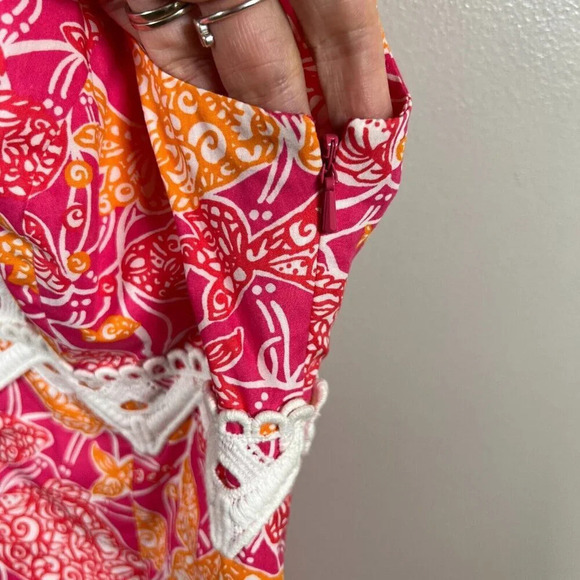 Lilly Pulitzer Jubilee Shift Dress Size 6 Beverly Hills Bubbly Fish Preppy - Picture 5 of 9